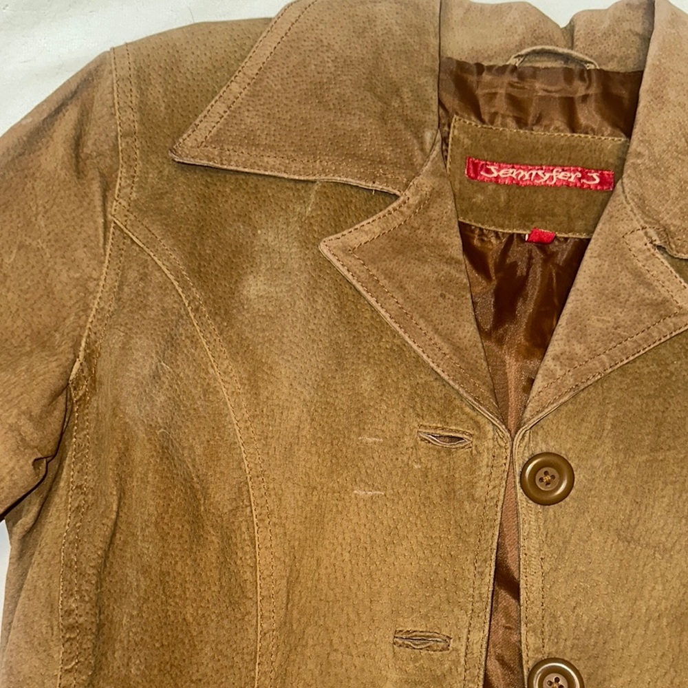 Jennifer J Brown Suede Blazer - Picture 6 of 11